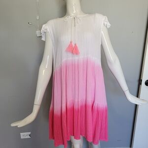 Charlie Paige Ombre Coverup Dress, VGUC, Size M